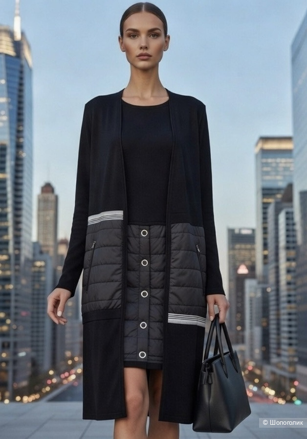 Платье и кардиган Польша ,36 eu