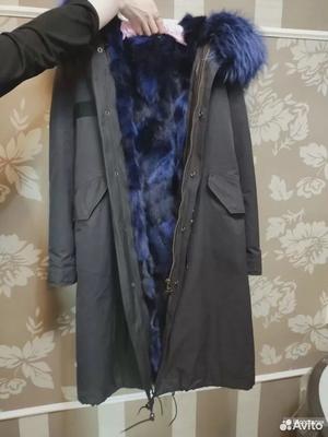 Парка меховая 42-44рр