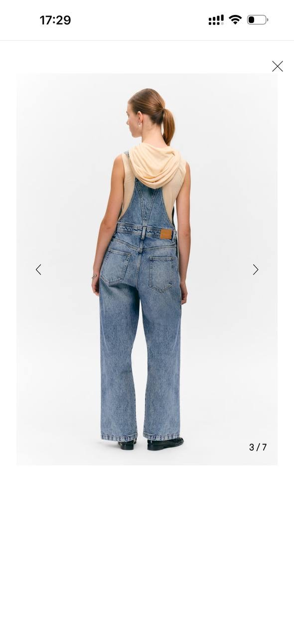 Комбинезон джинсовый Weekday, размер М.