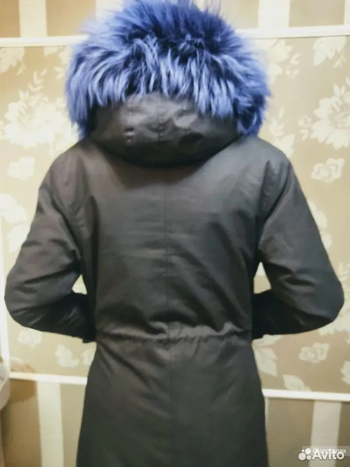 Парка меховая 42-44рр