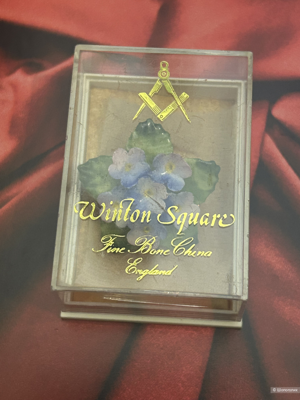 Брошь WINTON SQUARE
