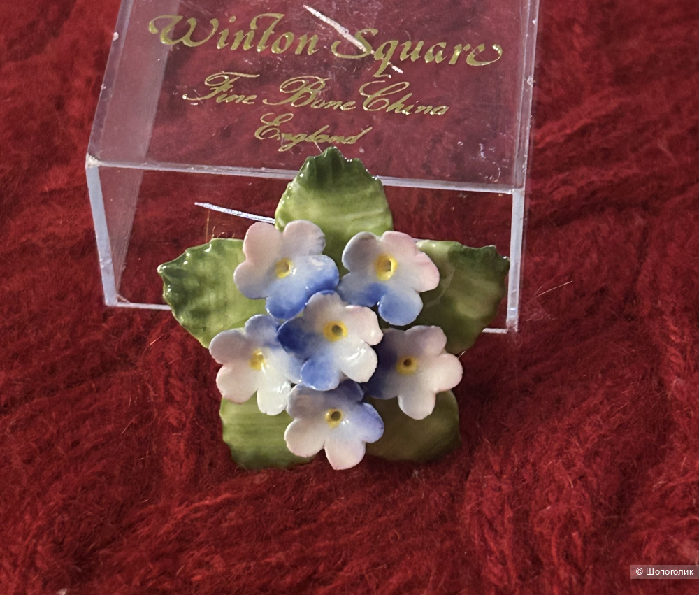 Брошь WINTON SQUARE