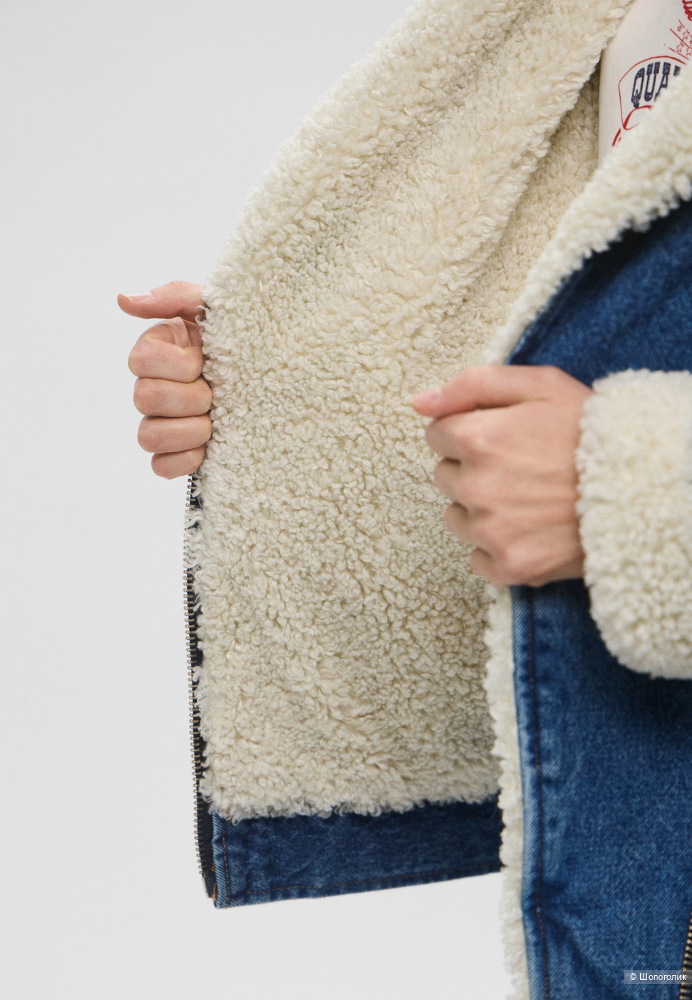 Куртка джинсовая зимняя Levi's, размер 42-44