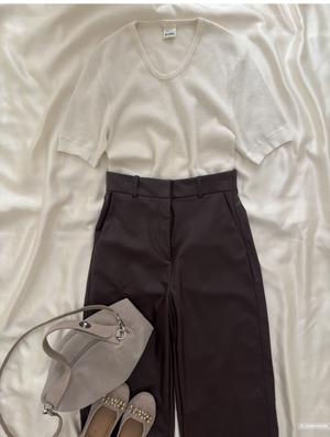 Шерстяная кофточка MIT ANGORA и кюлоты H&M размер S-M-L