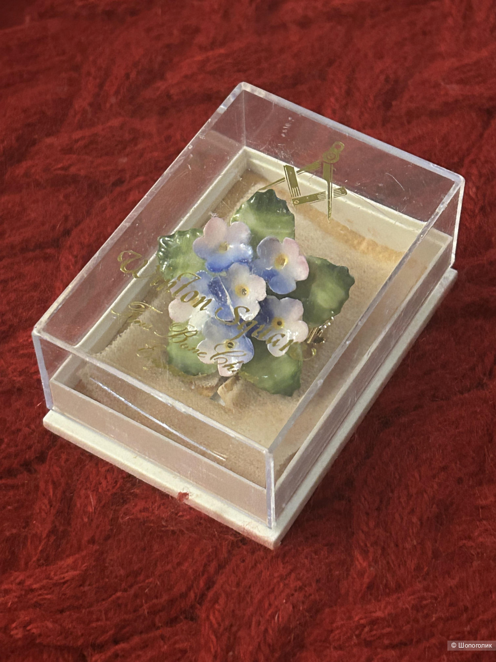 Брошь WINTON SQUARE