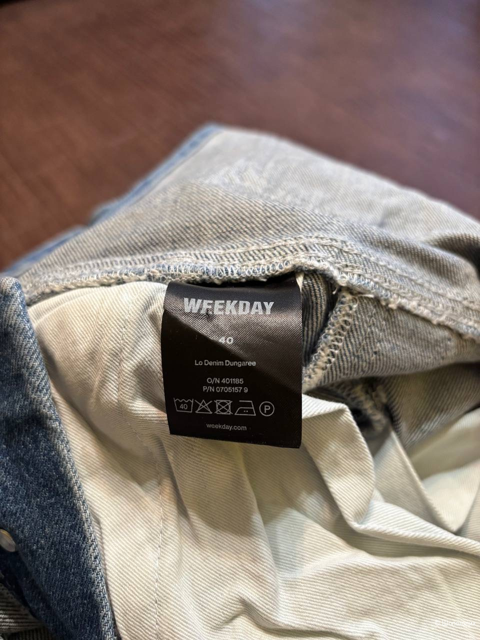 Комбинезон джинсовый Weekday, размер М.