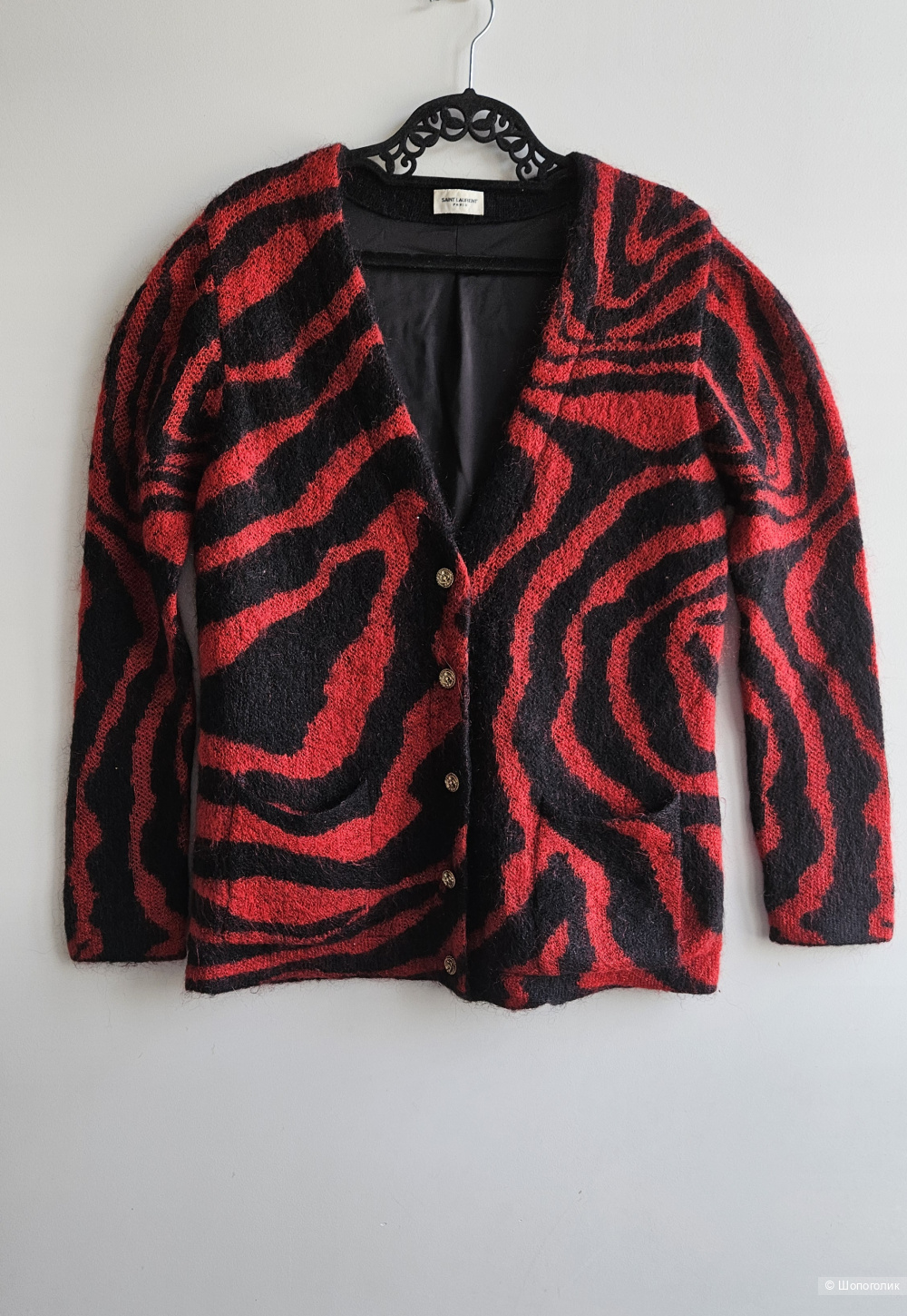 Кардиган Saint Laurent, размер 42-46
