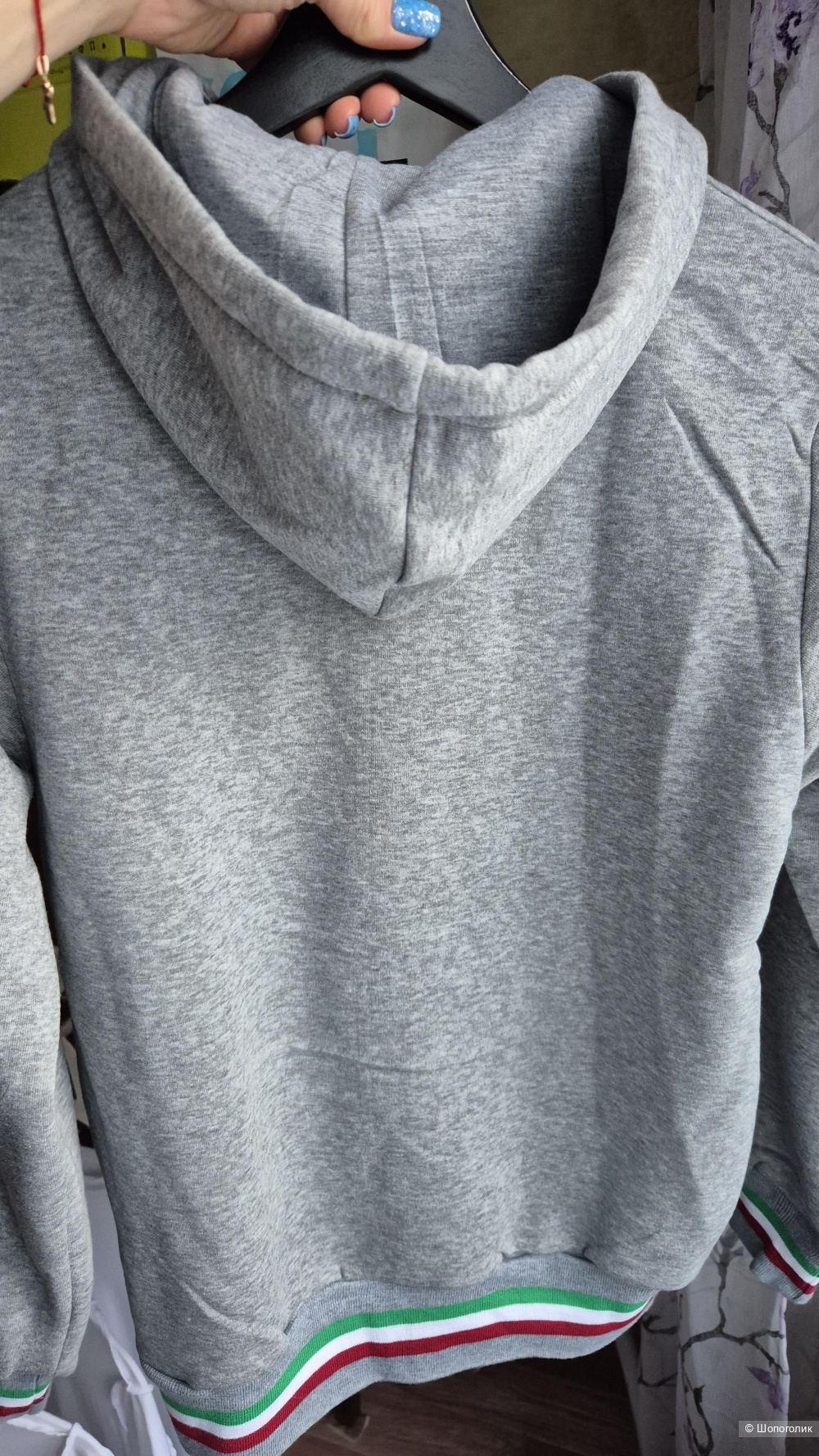 Кофта на молнии Italia, S-M