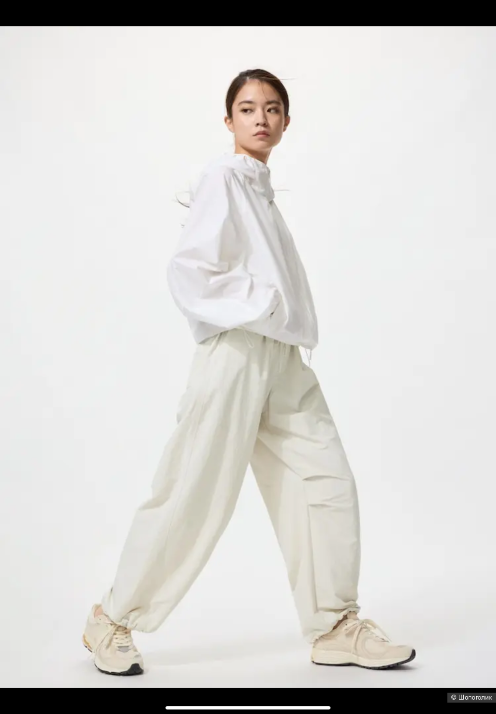 Uniglo брюки багги размер 48