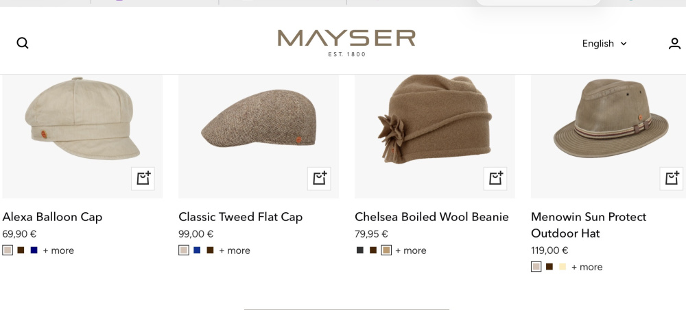 Берет  Mayser,56-57