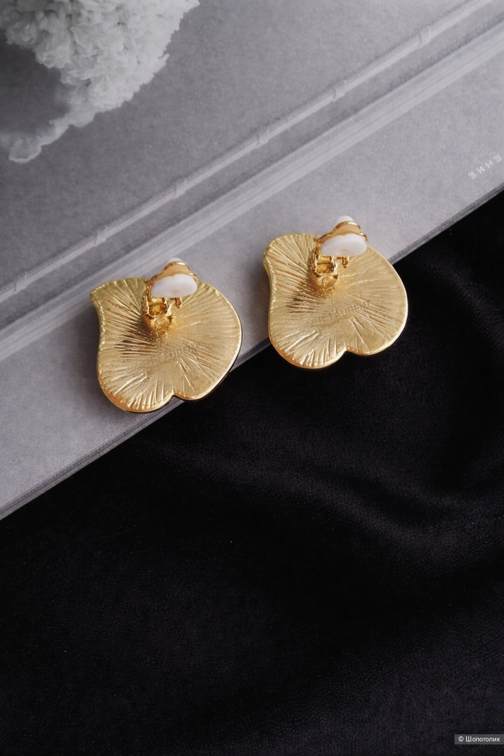 Клипсы Saint Laurent