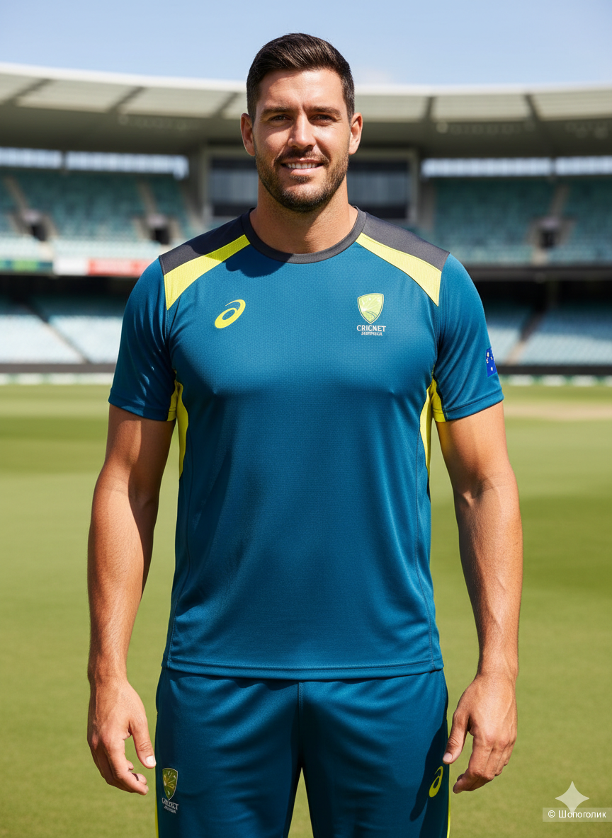Футболка Asics Cricket Australia р. XXXL