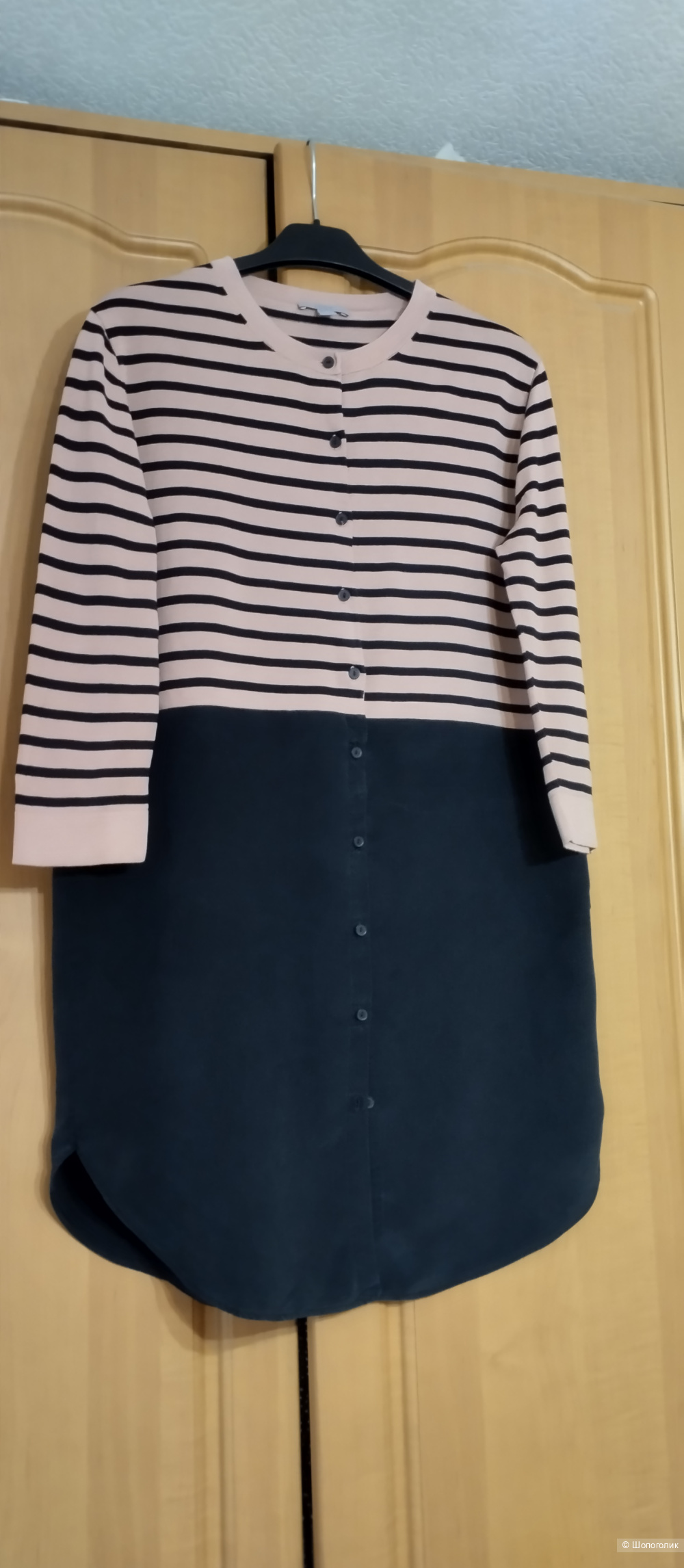 Платье-халат СОS шелк и хлопок, S/М