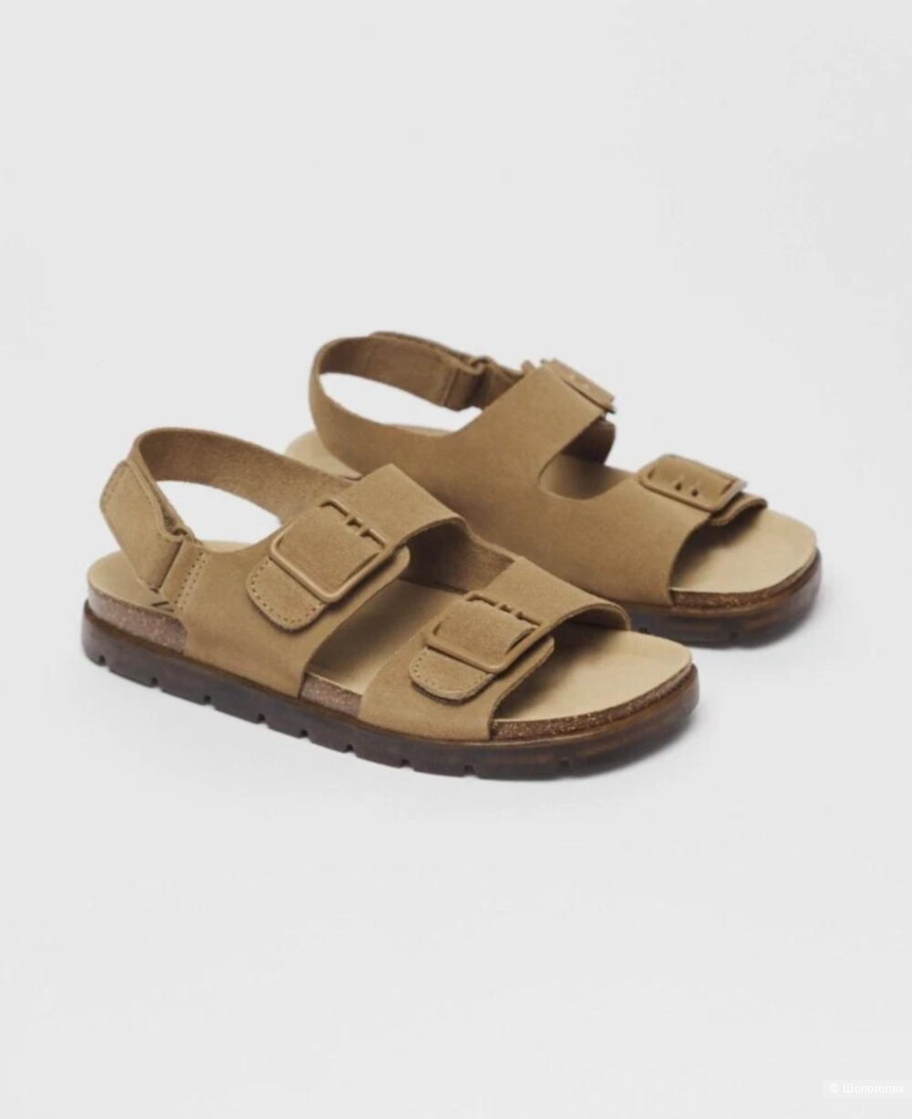 Сандалии кожаные Zara 39