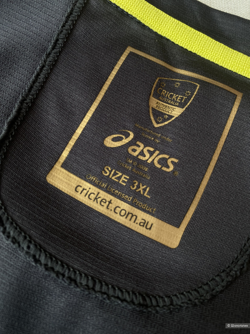 Футболка Asics Cricket Australia р. XXXL