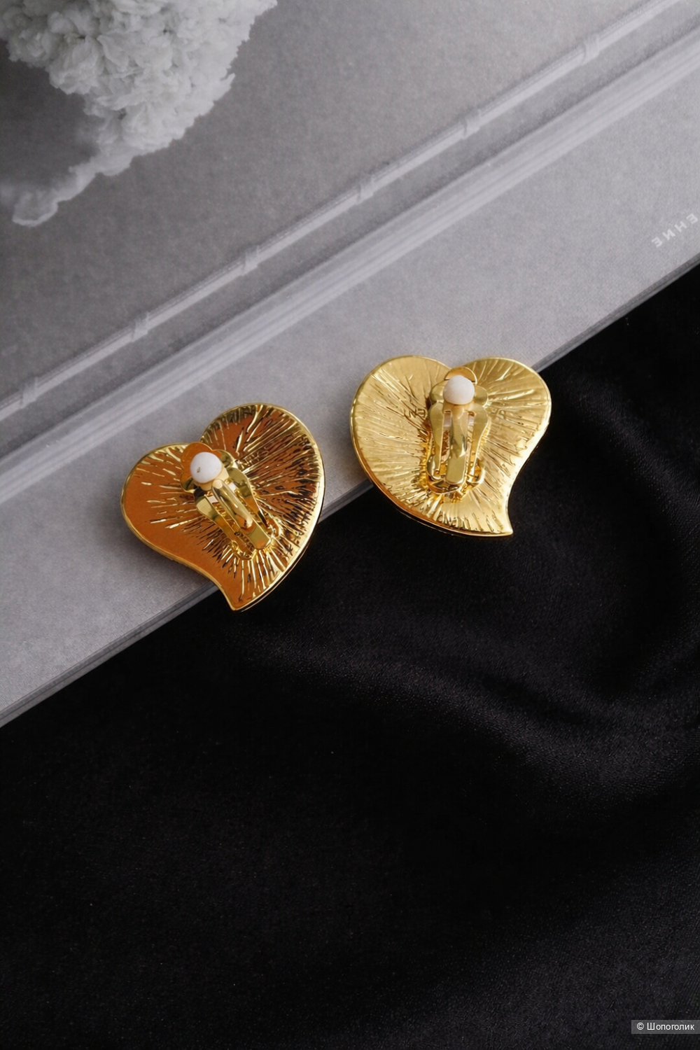 Клипсы Saint Laurent