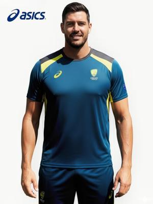 Футболка Asics Cricket Australia р. XXXL
