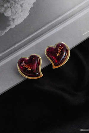 Клипсы Saint Laurent