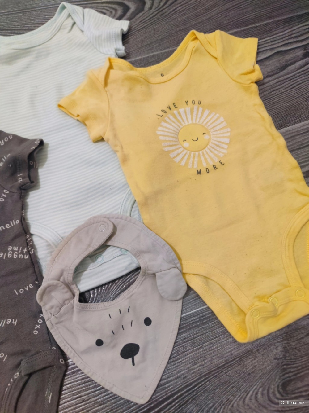 Комбинезон + боди Carter's  6-9 мес