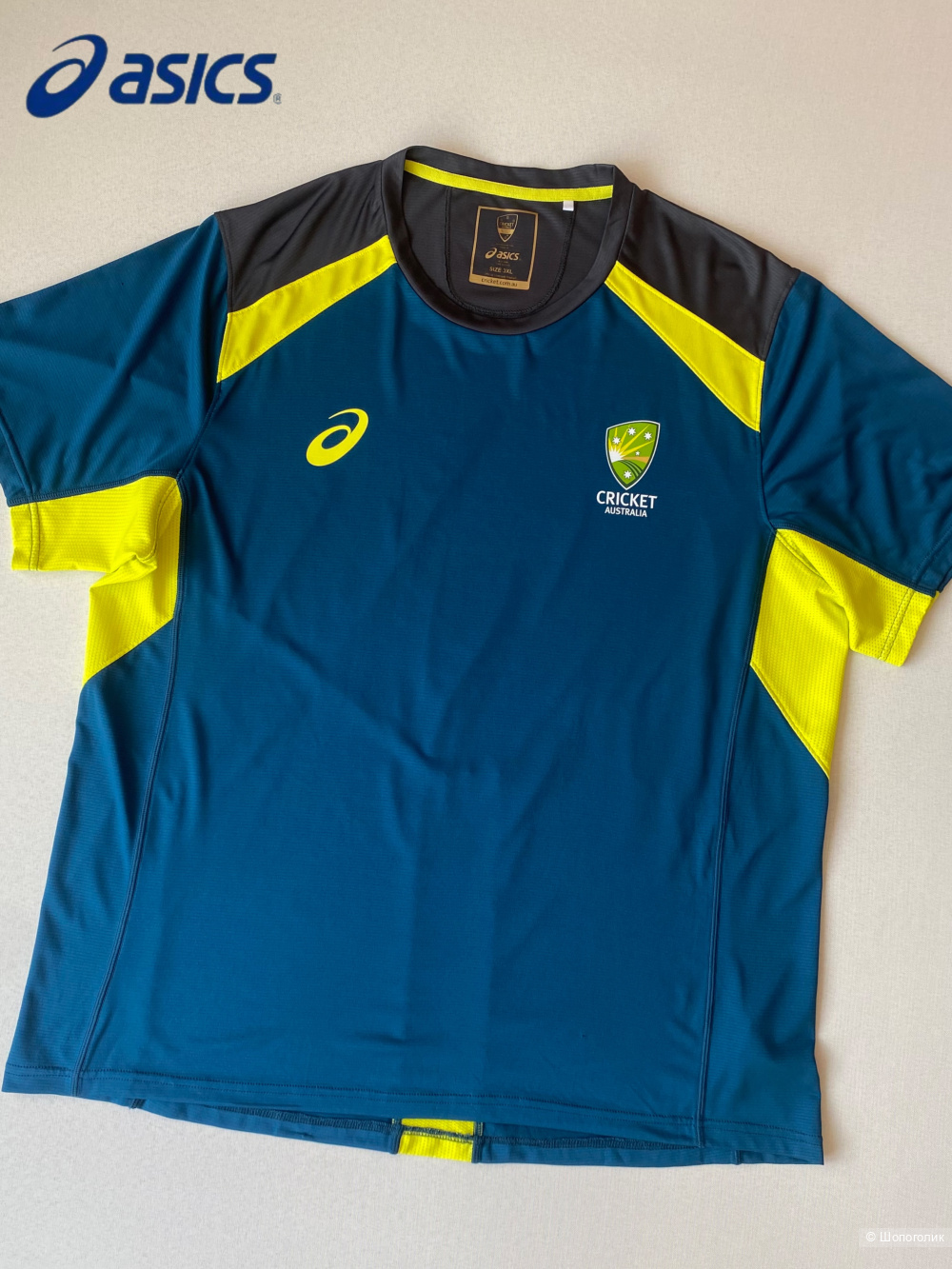 Футболка Asics Cricket Australia р. XXXL