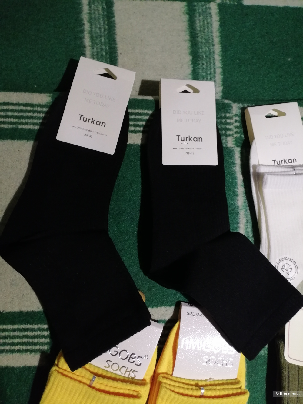 Лот носки женские one size