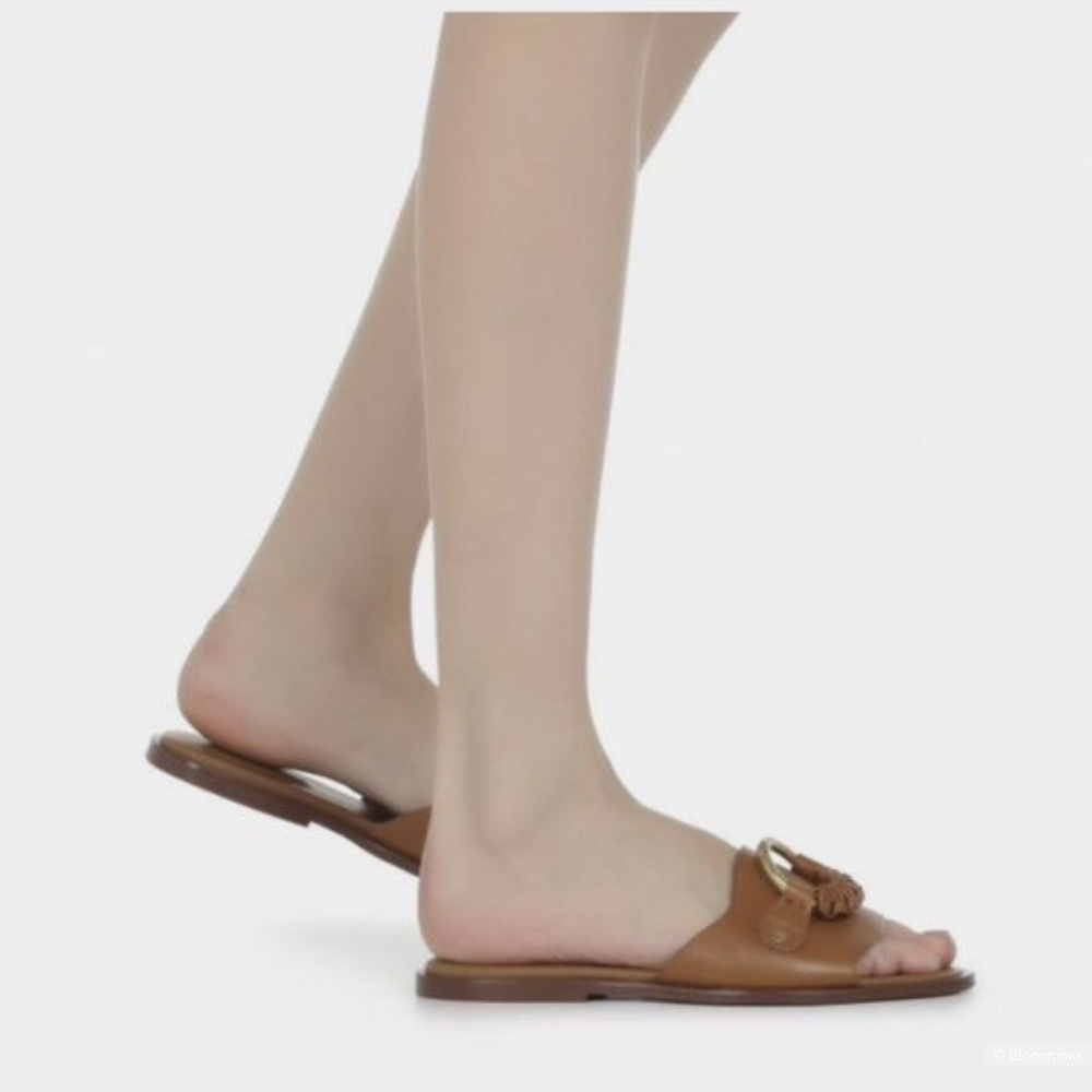 Кожаные пантолеты See by Chloe 37 размер