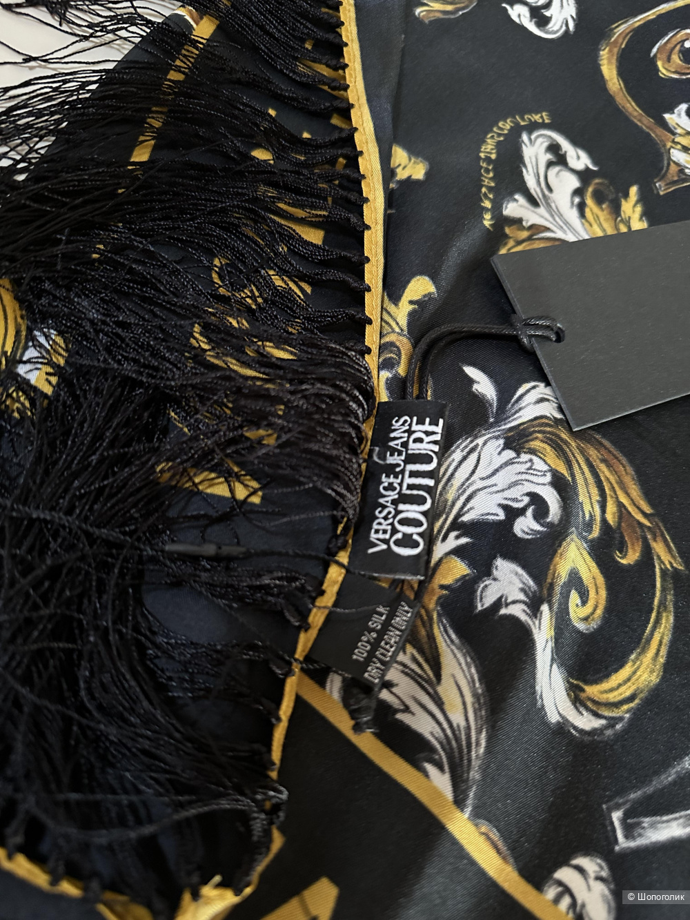 Шелковый платок Versare  90 x90 cm.