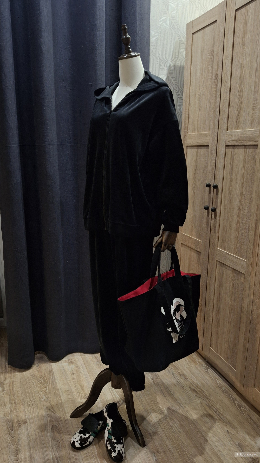 Велюровый костюм Trendy Angel/44-48