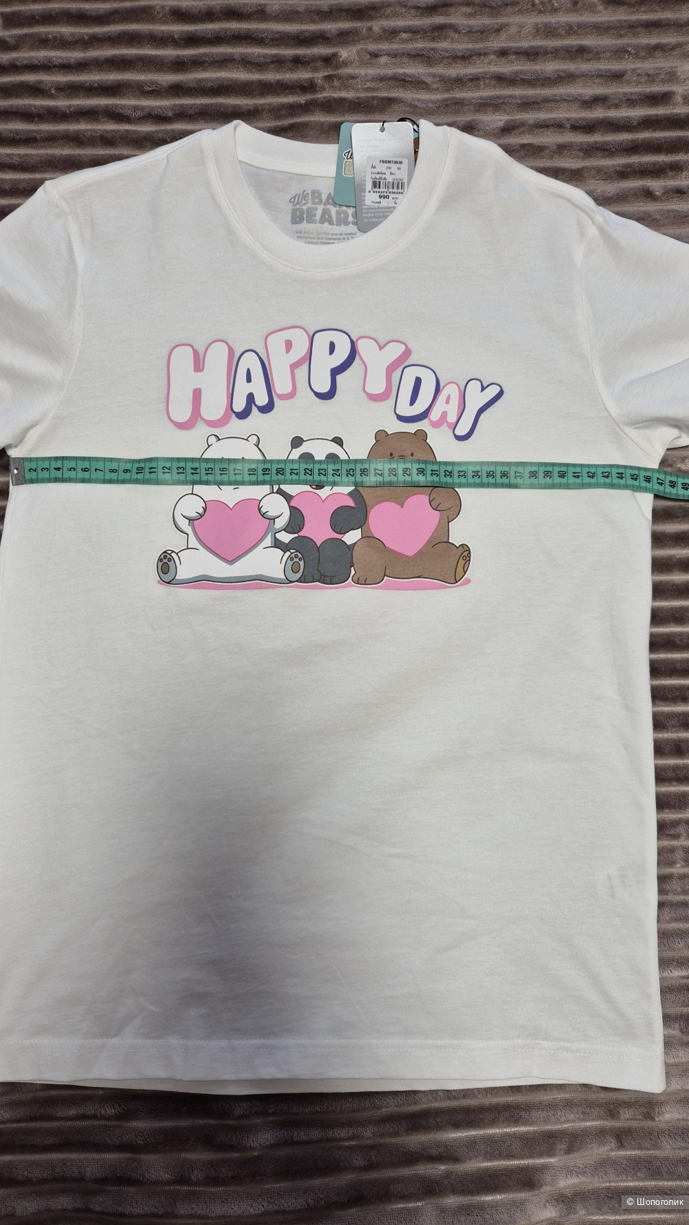 Футболка we bare bears,  S-M