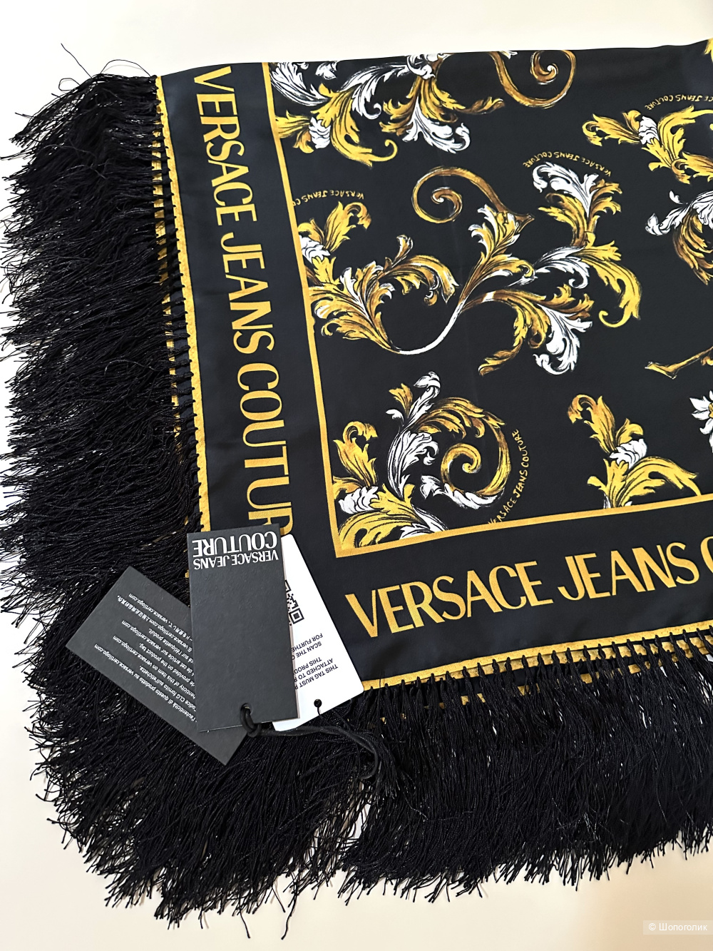 Шелковый платок Versare  90 x90 cm.