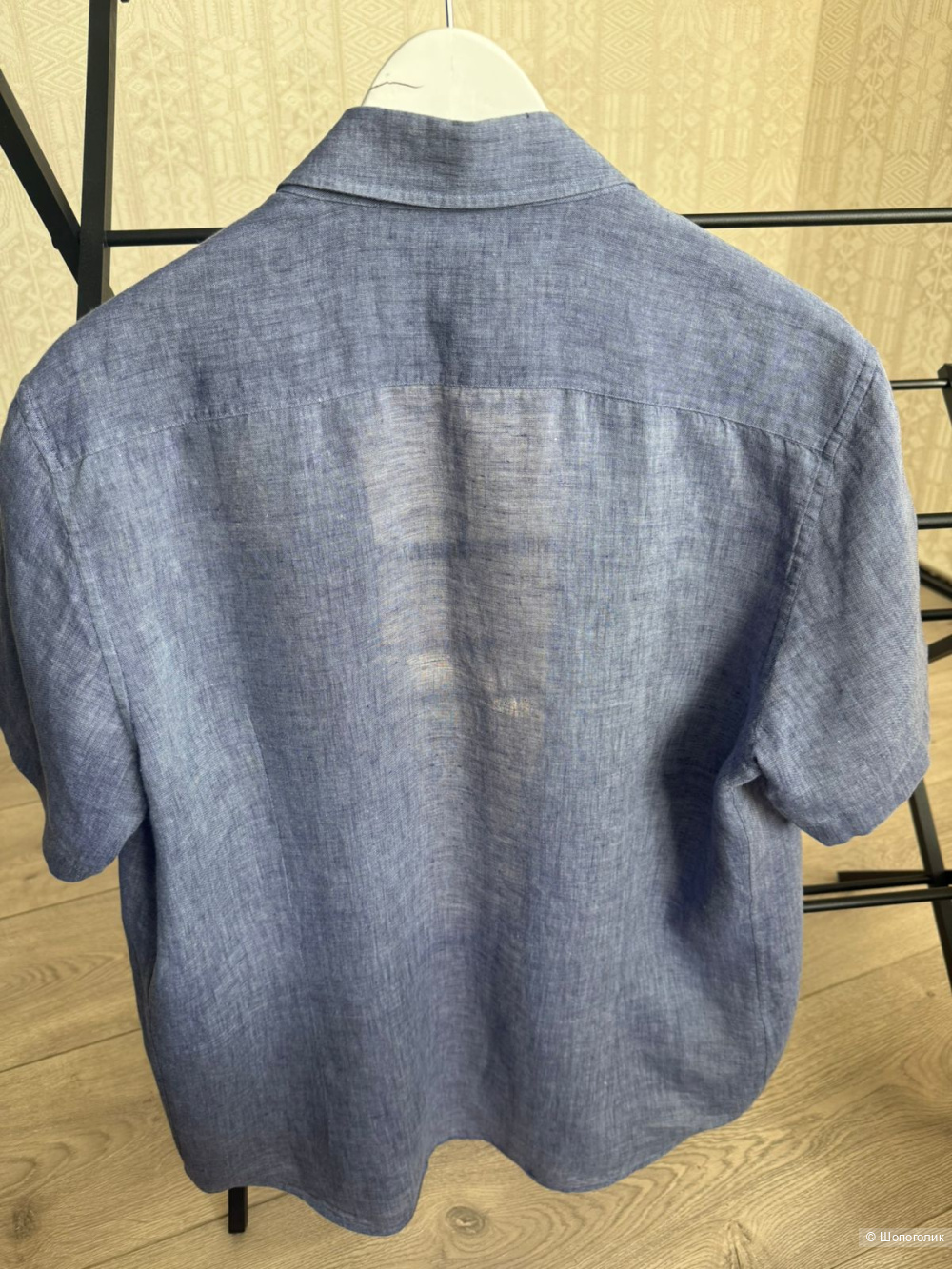 Льняная рубашка Massimo Dutti, L