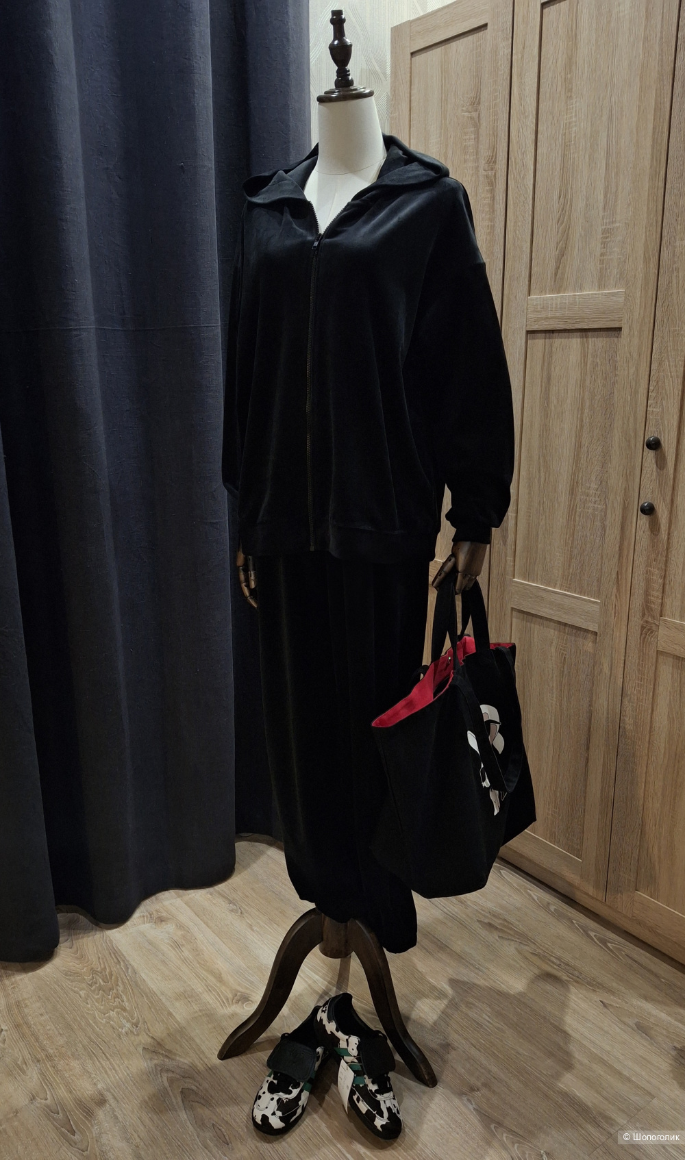 Велюровый костюм Trendy Angel/44-48