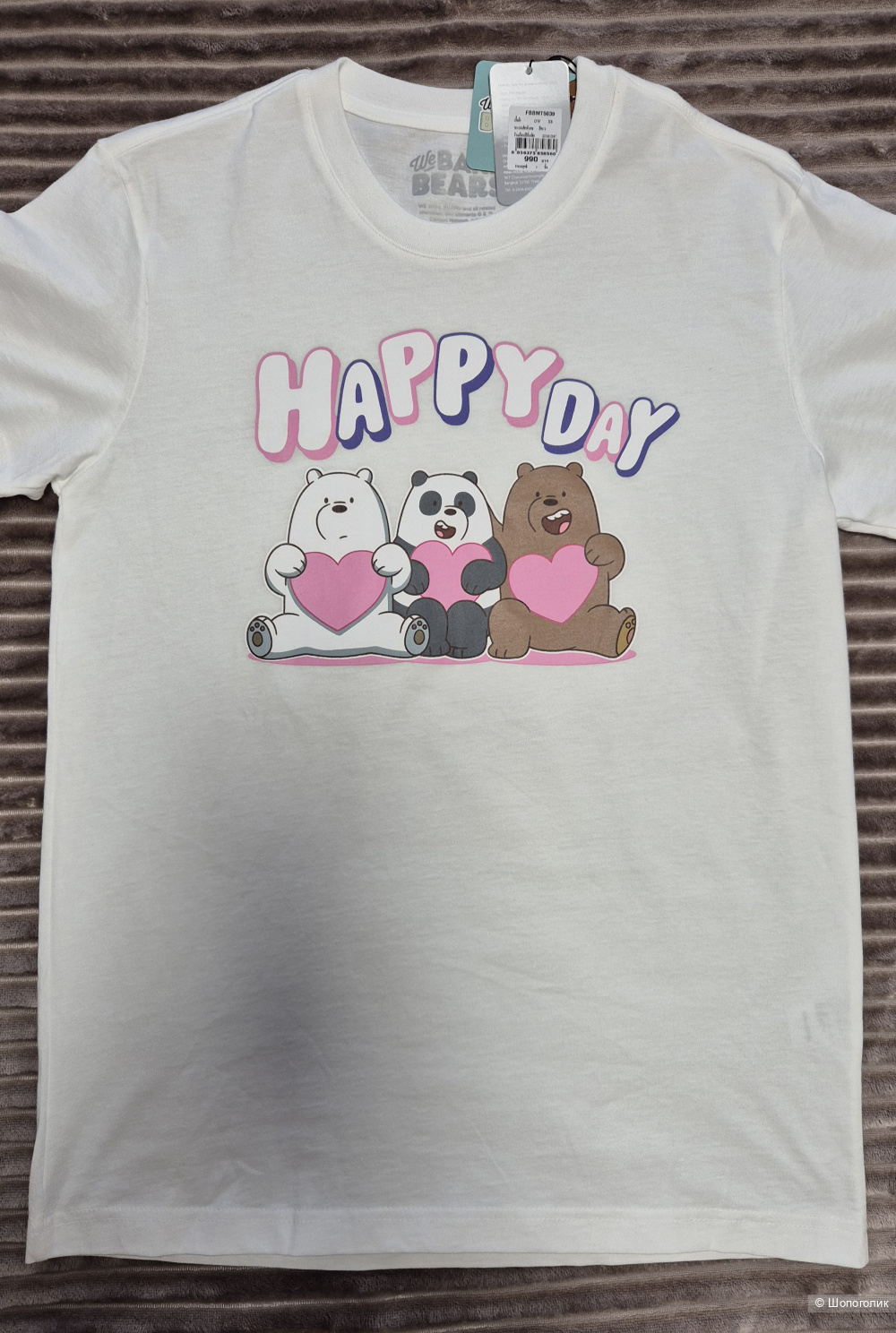 Футболка we bare bears,  S-M