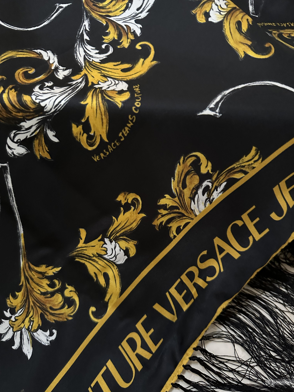 Шелковый платок Versare  90 x90 cm.