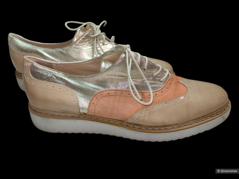 Оксфорды Alberto Zago, размер 39