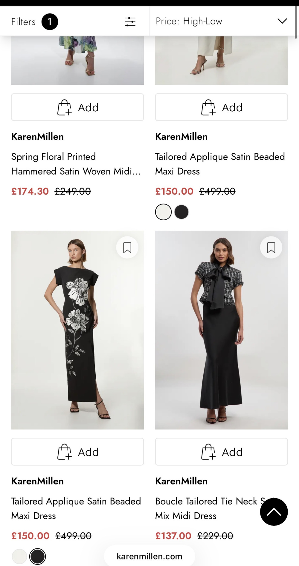 Платье Karen Millen, размер 44