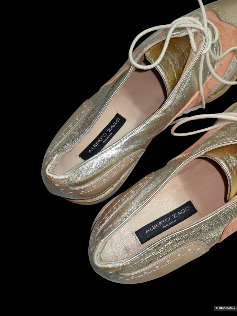 Оксфорды Alberto Zago, размер 39