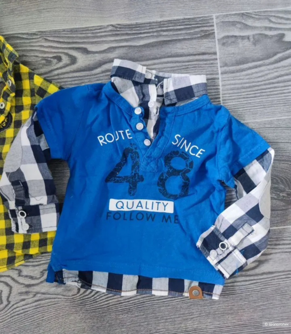 Рубашки Baby Go 80-86 2 шт