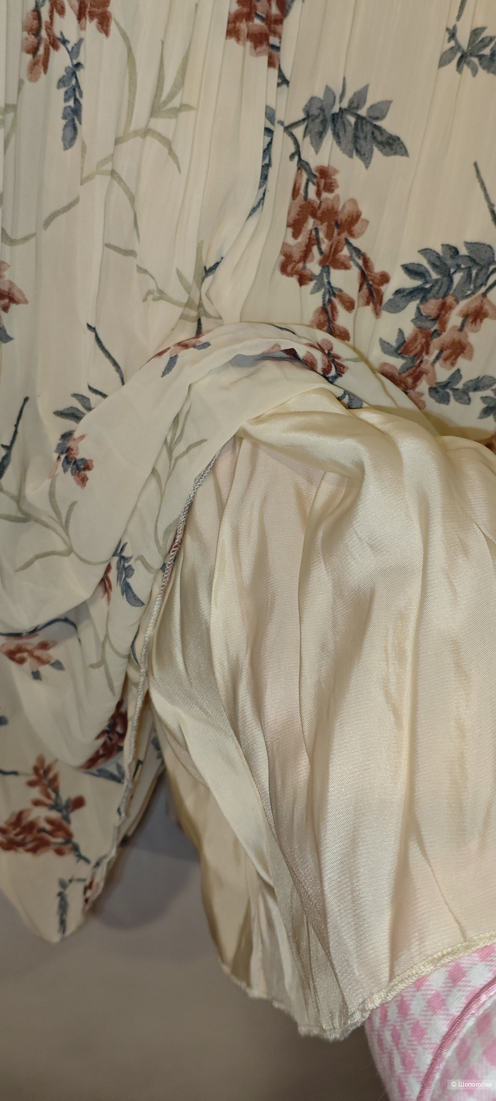 Платье плиссе No name M/L размер