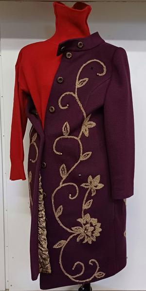 Баварское шерстяное вязаное пальто, no brand, M, L