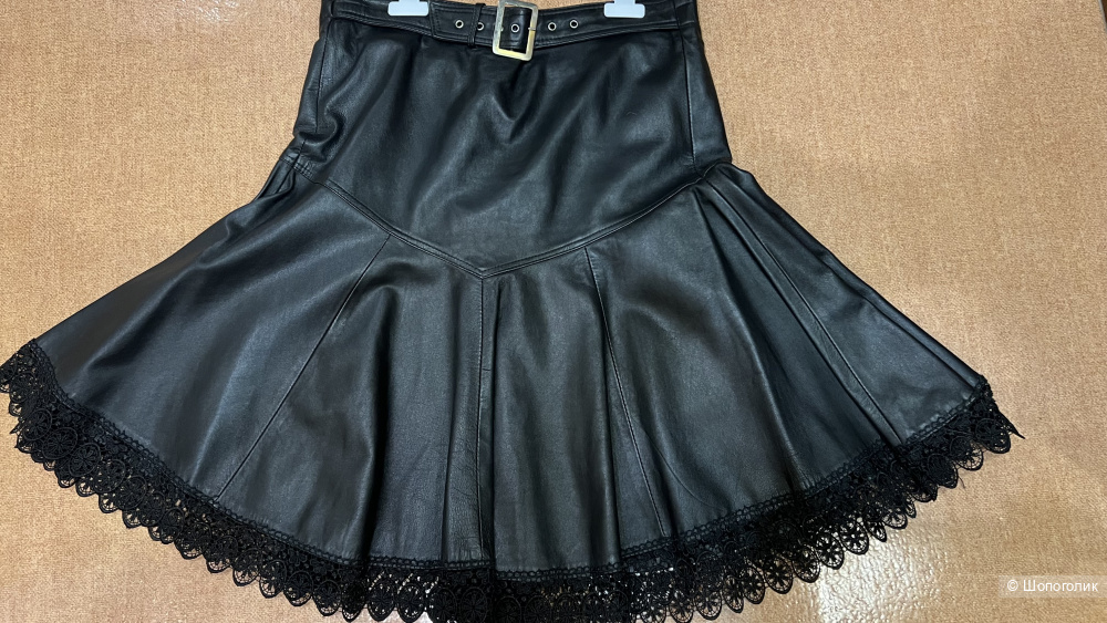 Юбка кожаная L (46/48) размер