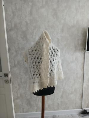 Оренбургский пуховый платок р.м