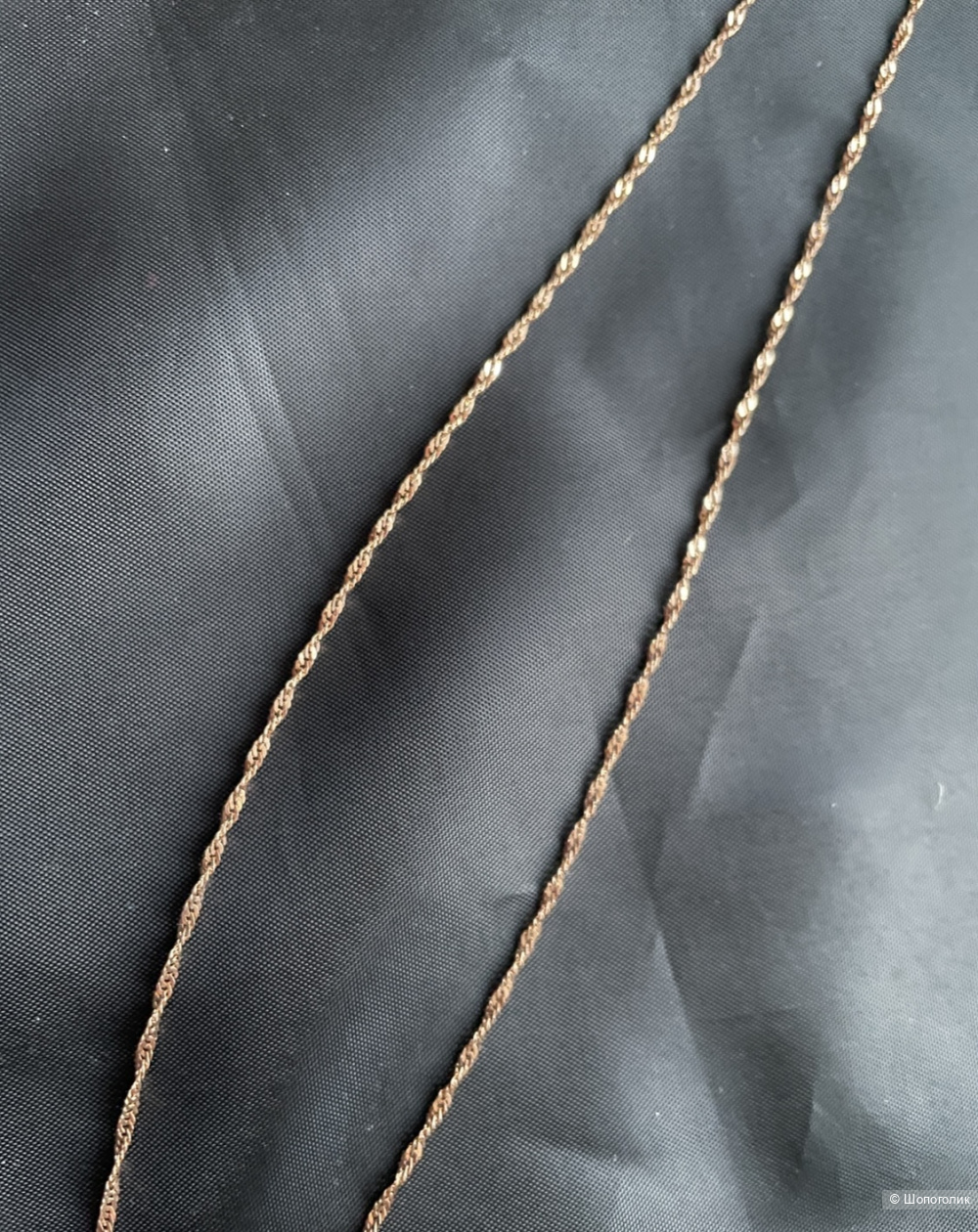 Цепь золотая 40 см