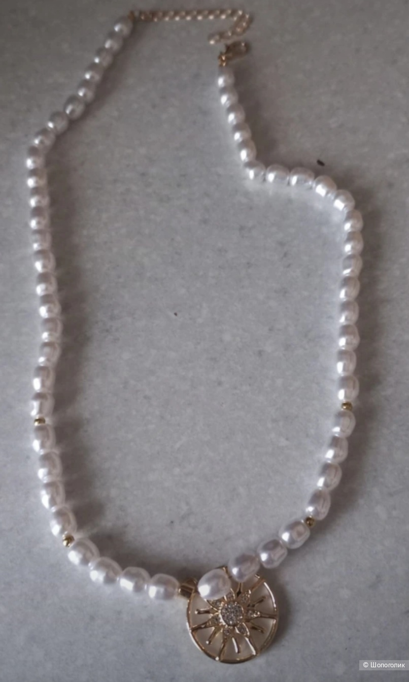Чокер жемчуг one size