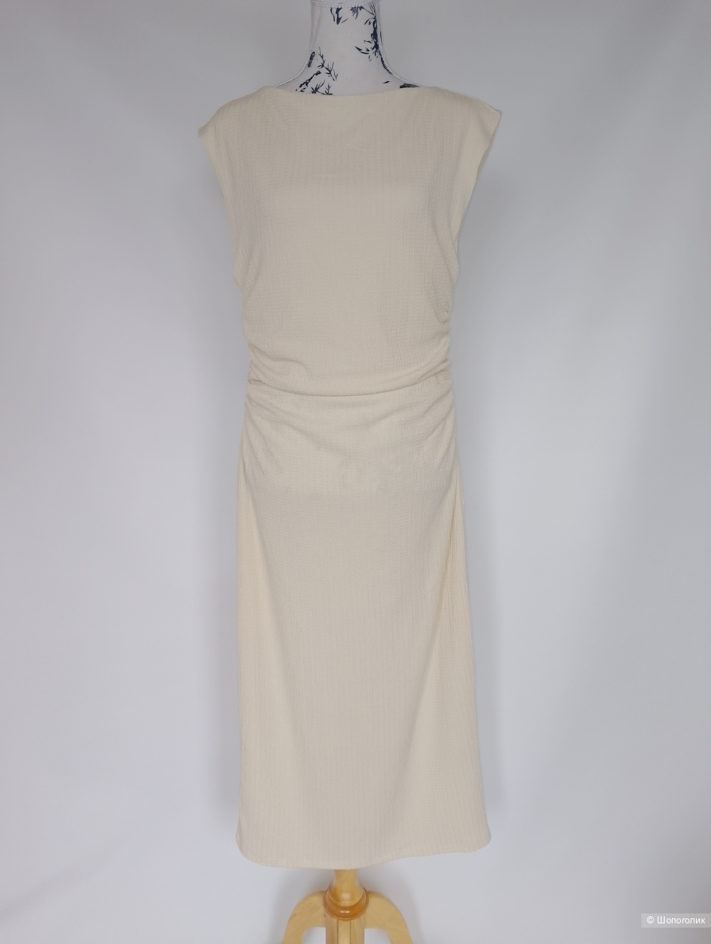 Платье H&M с драпировкой, L