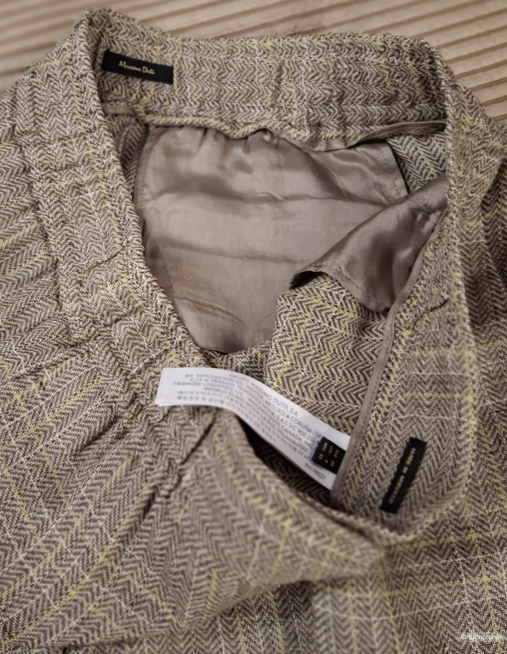 Льняные брюки Massimo Dutti/46