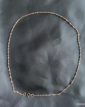 Цепь золотая 40 см