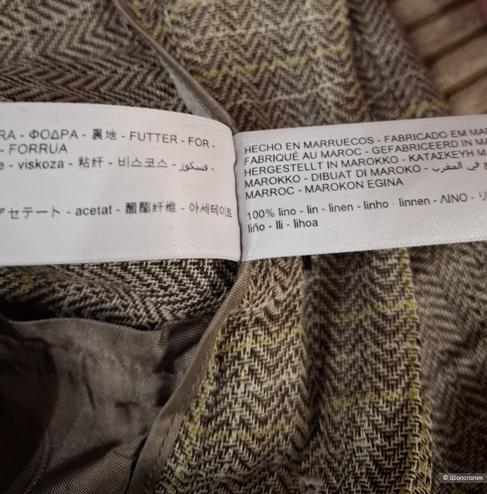 Льняные брюки Massimo Dutti/46