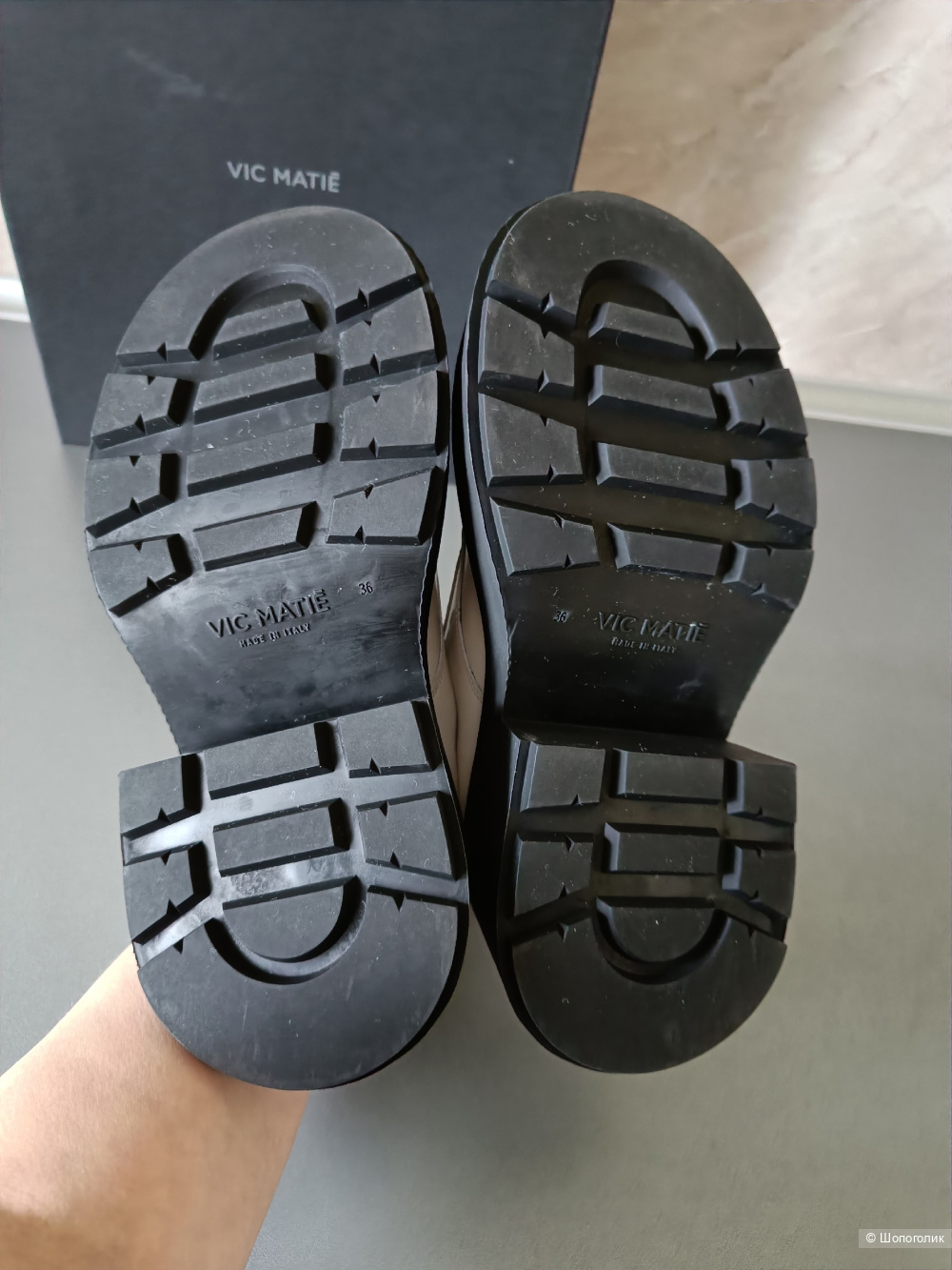 Ботинки дерби Vic Matie. Размер: 36 (23,5 см)