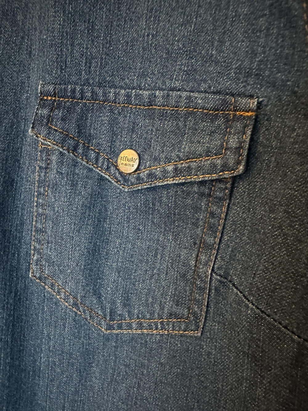 Джинсовая рубашка Freeway, 50 размер